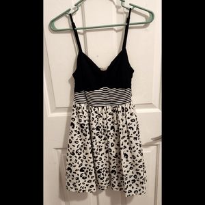 Patterned Mini Dress